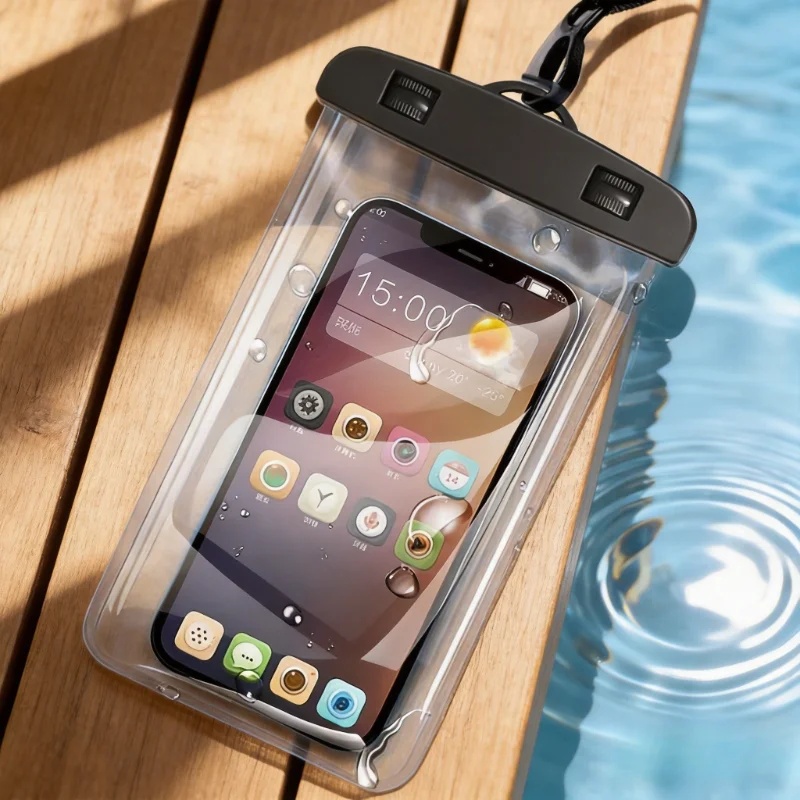 Fishing Boat Cover - حافظة هاتف مقاومة للماء للسباحة -