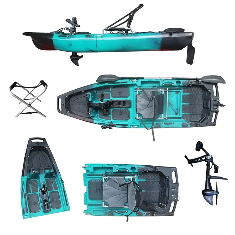 قارب كاياك صيد بحري شعبي لشخص  - مراجعة Fishing Boat Seat وسعره
