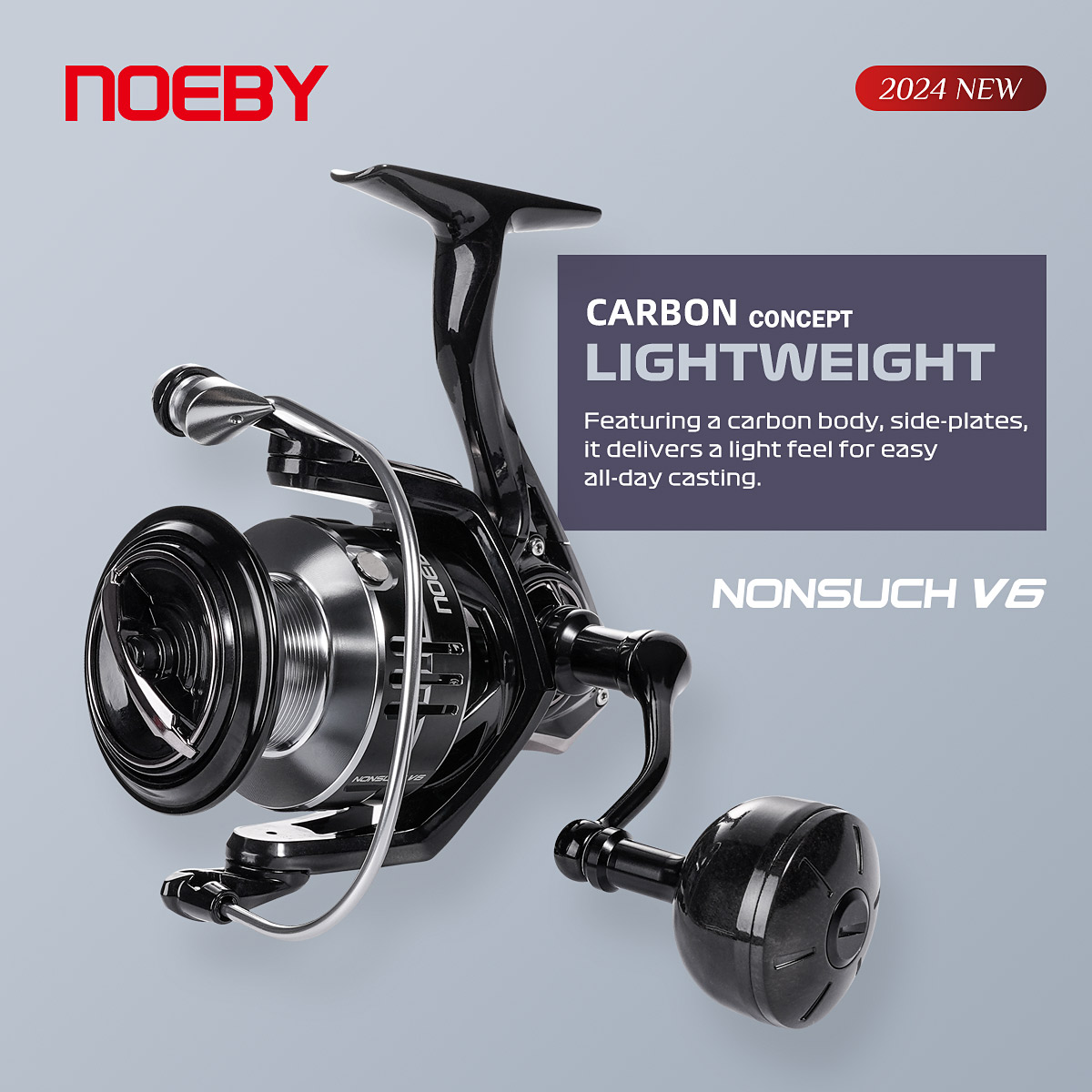 Noeby بكرة صيد دوارة من الكربو - مراجعة Abu Garcia Reel Max وسعره