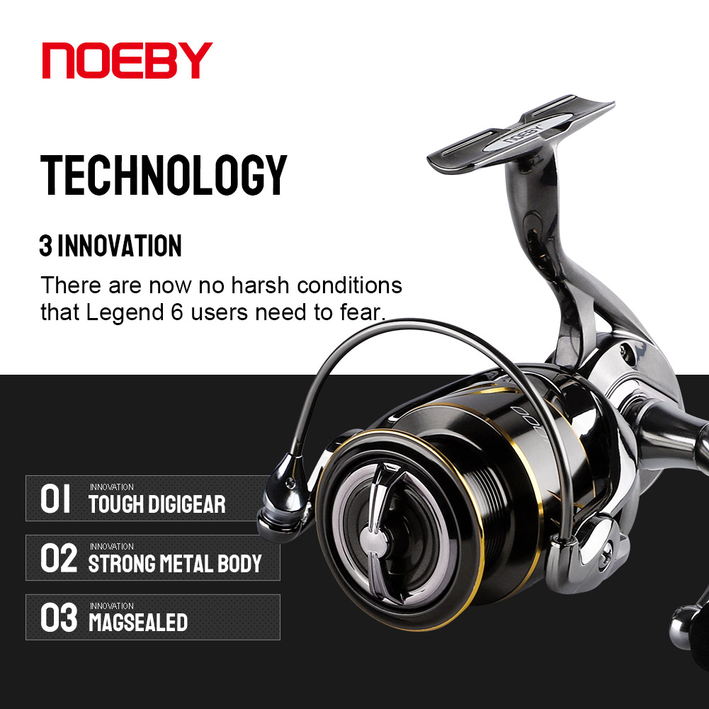 Noeby بكرة لف صنارة صيد 2500 3 - مراجعة Daiwa Reel Bg وسعره