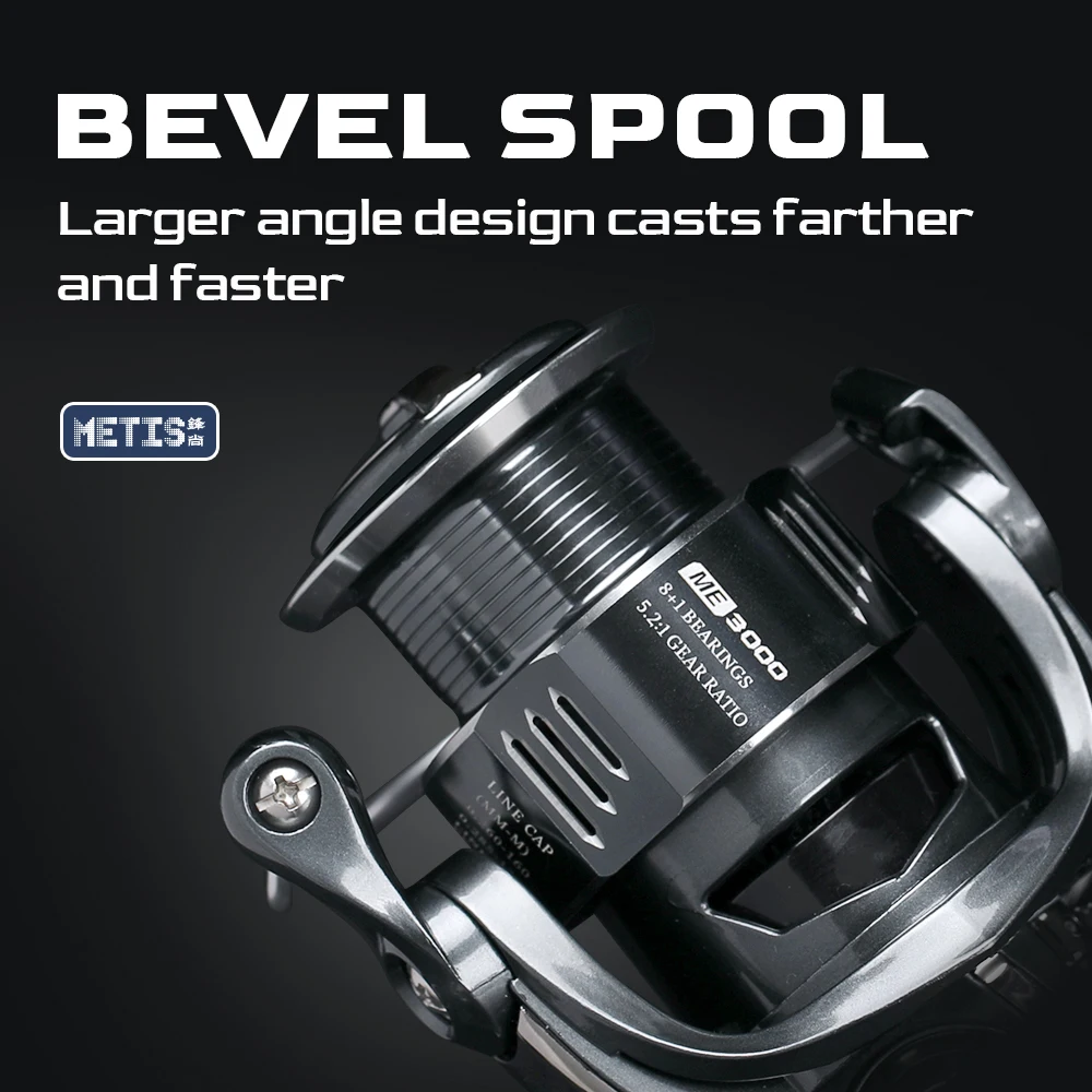 TSURINOYA METIS 1000 2000 3000 - مراجعة Kastking Reel Zephyr وسعره