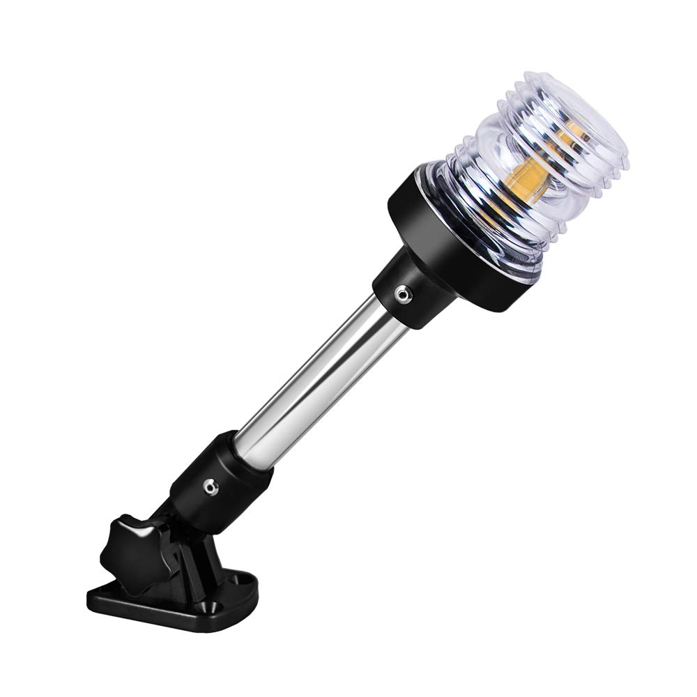 أضواء LED بيضاء قابلة للطي بزا - مراجعة Fishing Boat Anchor وسعره