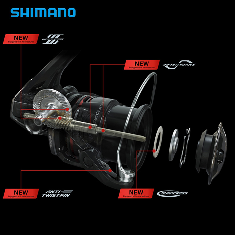 بكرة صيد دوارة جديدة من شيمانو - مراجعة Shimano Reel Sienna وسعره