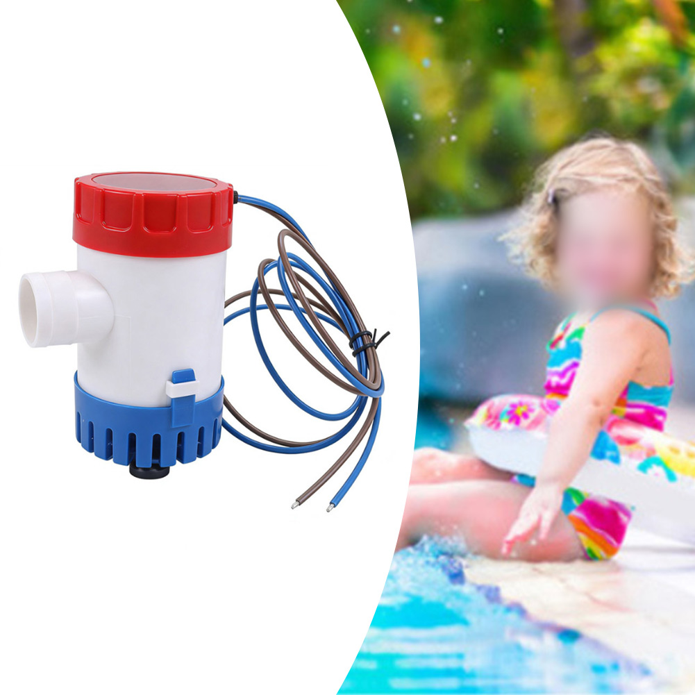 مضخة مياه غاطسة بحرية 12 فولت  - مراجعة Fishing Boat Bilge Pump وسعره