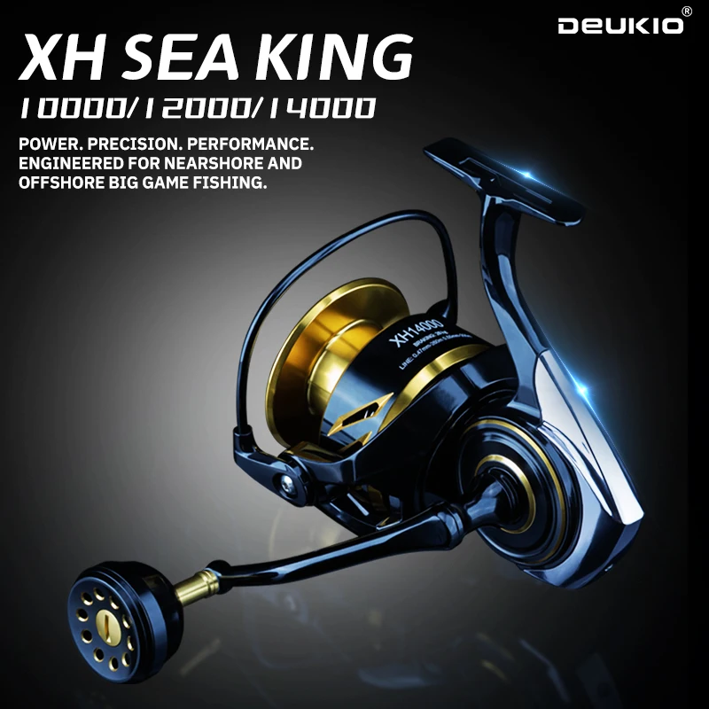 DEUKIO 2026 بكرة صيد دوارة للم - مراجعة Abu Garcia Reel Max وسعره